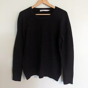 Contemporaine Waffle Knit Pullover Sweater